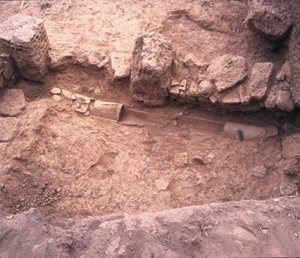 Resti di una casa del III secolo a.C.