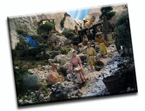 Il presepe del 1 Ist. Sup. M.Bartolo