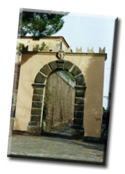 Ingresso alla Selva del Convento